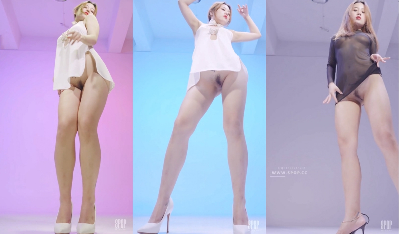 ⚡⚡热门SPOP舞蹈工作室加密破解版，极品身材白皙女神【丽莎】露逼露奶情趣装顶胯摇摆挑逗，大长腿阴毛超级性感