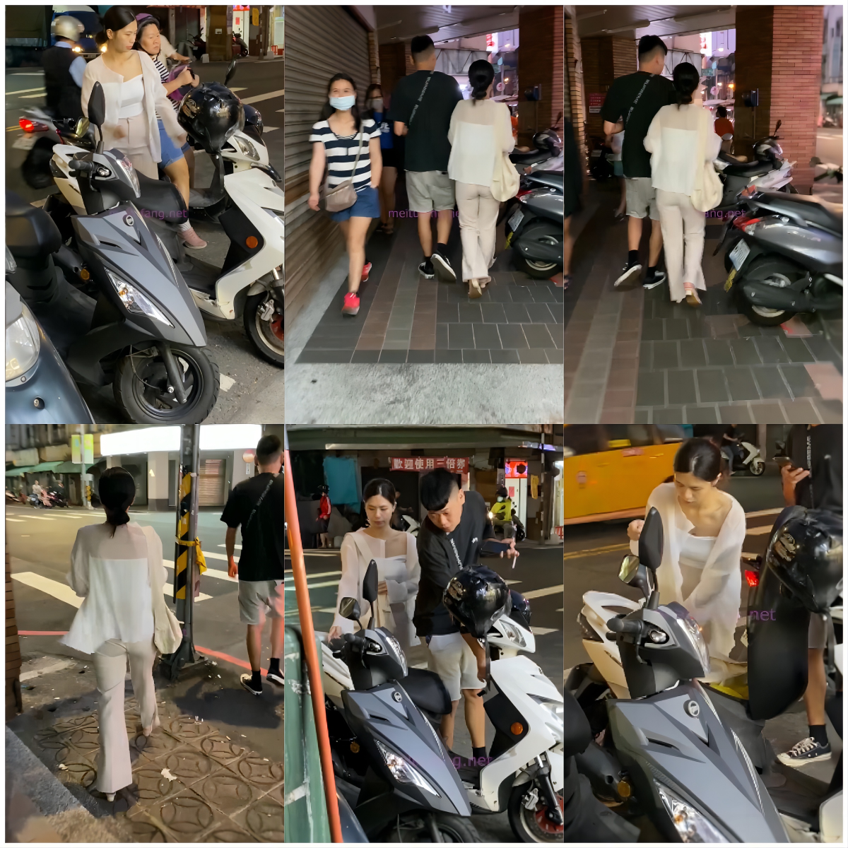 台北小吃街一路跟踪偷拍美少妇的极品鲍鱼